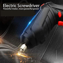 Load image into Gallery viewer, Cordless Screwdriver 15pcs Set, 3.6V 1.3Ah mini Cordless Drill with LED light | Pivoting, 3.5Nm Power Screwdriver Perfect for Furniture Assembly, Home DIY Project Electric Screwdriver Set
