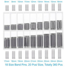Load image into Gallery viewer, Anezus Watch Link Remover Kit with Spring Bar Tool Watch Band Tool and 360 Pcs Watch Strap Link Pins for Watch Repair and Watch Band Removal
