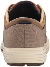 Load image into Gallery viewer, Skechers mens Porter Zevelo Oxford, Khaki Canvas, 9 X-Wide US
