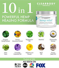Load image into Gallery viewer, Hemp Pain Relief Cream- Made in USA Lab Tested Hemp Oil Formula for Arthritis, Back, Knee, Joint, Carpal Tunnel, Nerve, Muscle Pain for Inflammation, Soreness with Natural Peppermint &amp; Arnica Extract

