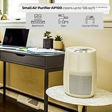 Load image into Gallery viewer, Instant Air Purifier, Helps remove 99.9% of viruses (COVID-19), bacteria, allergens, smoke; advanced 3-in-1 HEPA-13 filtration with plasma ion technology, Small Room (AP100), Pearl
