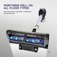 Load image into Gallery viewer, MOOSOO Cordless Vacuum, 4 in 1 Powerful Suction Stick Vacuum Cleaner 1.3L Capacity for Home Hard Floor Carpet Car Pet Lightweight XL-618A
