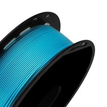 Load image into Gallery viewer, TTYT3D Shine Silk Turquoise Blue PLA 3D Printer Filament - 1.75mm 3D Printing Material 1kg 2.2lbs Spool with One Bottle of 3D Print Tool Extra Gift
