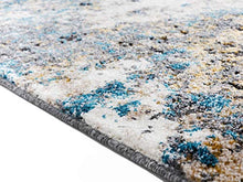 Load image into Gallery viewer, Persian Rugs 6490 Turquoise 5 x 7 Abstract Modern Area Rug
