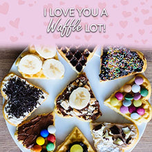 Load image into Gallery viewer, MyMini Personal Electric Heart Waffle Maker, 5-Inch Cooking Surface, Good For Hash browns, French Toast, Grilled Cheese, Quesadilla, Brownies, Cookies
