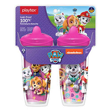 Load image into Gallery viewer, Playtex Sipsters Stage 3 Paw Patrol Spill-Proof, Leak-Proof, Break-Proof Spout Cup for Girls, 9 Ounce - Pack of 2
