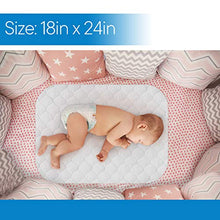 Load image into Gallery viewer, Ultra Soft 4-Layer Washable and Reusable Incontinence Bed Pad - Waterproof Bed Pads, 18"X24" (3 Pack)
