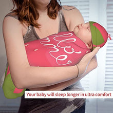 Load image into Gallery viewer, Strawberry Hello Summer Baby Swaddle Cocoon Sack,The Simple Swaddle with Beanie Set ,Soft Stretchy Comfortable Receiving Blanket for Infants &amp; Newborns 0-6 Months

