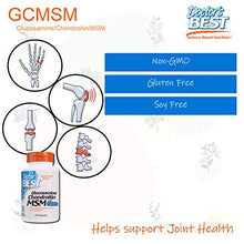 Load image into Gallery viewer, Doctor's Best Glucosamine Chondroitin Msm with OptiMSM Capsules, Supports Healthy Joint Structure, Function &amp; Comfort, Non-GMO, Gluten Free, Soy Free, 240 Count (Pack of 1)

