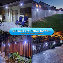 Load image into Gallery viewer, Solar Lights Outdoor [6 Pack/3 Working Mode], SEZAC Solar Security Lights Solar Motion Sensor Lights Wireless IP 65 Waterproof Outdoor Lights for Garden Fence Patio Garage (42 LED)
