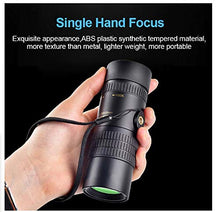 Load image into Gallery viewer, 4K 10-300X40mm Super Telephoto Zoom Monocular Telescope, Waterproof Fogproof Monocular with Smartphone Holder &amp; Tripod -for Bird Watching/Hunting/Camping/Travelling/Hiking (with Tripod and Clip)
