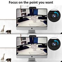 Load image into Gallery viewer, Webcam with Microphone, LFS 1080P HD Streaming USB Computer Webcam 65 inch Long Cable Manual Focus Noise Reduction [Plug and Play] [30fps] for PC Video Conferencing/Calling, Laptop/Desktop Mac
