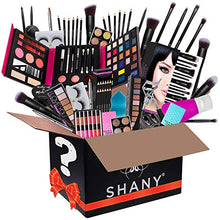 Load image into Gallery viewer, SHANY Gift Surprise - AMAZON EXCLUSIVE - All in One Makeup Bundle - Includes Pro Makeup Brush Set, Eyeshadow Palette,Makeup Set or Lipgloss Set and etc. - COLORS &amp; SELECTION VARY
