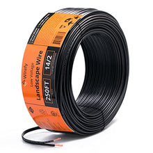 Load image into Gallery viewer, Wirefy 14/2 Low Voltage Landscape Lighting Wire - Outdoor Direct Burial - 14-Gauge 2-Conductor 250 Feet
