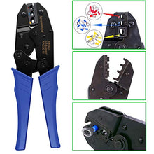Load image into Gallery viewer, Wire Terminals Crimper Kit, Knoweasy Wire Crimping Tool of AWG22-10 and Electrical Connectors Kit with 700PCS Wire Terminals Connectors
