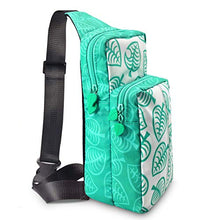 Load image into Gallery viewer, Switch Travel Bag, Compatible for Nintendo Switch / Switch OLED,Console,Dock,Joy-Con&amp;Switch Accessories, Nylon Water Resistant Portable Shoulder Chest Crossbody Side Bag Sling Backpack for Men &amp; Boys
