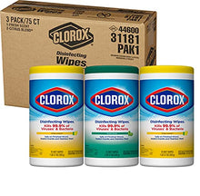 Load image into Gallery viewer, Clorox Disinfecting Wipes, Bleach Less Cleaning Wipes
