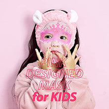 Load image into Gallery viewer, [ peach and ] Ballerina Face Mask Sheet for Kids, Children | Facial Mask made with 100% Cotton (5pcs)

