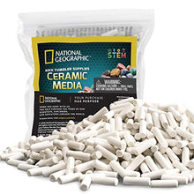 Load image into Gallery viewer, NATIONAL GEOGRAPHIC Rock Tumbler Ceramic Pellets – 1.5 lb Ceramic Media for Rock Polisher, Use with Rock Polishing Grit, Protects Rocks, Improves Tumbling, Reusable, Rock Tumbling Supplies
