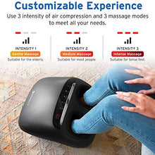 Load image into Gallery viewer, Etekcity Foot Massager Machine with Heat and APP Remote, Gifts for Women Mom Men Dad, Shiatsu Deep Kneading &amp; Multi Air Compression, Relieve Foot Pain and Plantar Fasciitis, Fit up to Men Size 12
