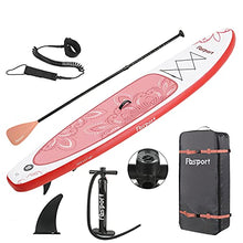 Load image into Gallery viewer, FBSPORT 10'6'' Premium Inflatable Stand Up Paddle Board, Yoga Board with Durable SUP Accessories &amp; Carry Bag | Wide Stance, Surf Control, Non-Slip Deck, Leash, Paddle and Pump for Youth &amp; Adult
