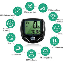 Load image into Gallery viewer, SY Bicycle Speedometer and Odometer Wireless Waterproof Cycle Bike Computer with LCD Display &amp; Multi-Functions by YS
