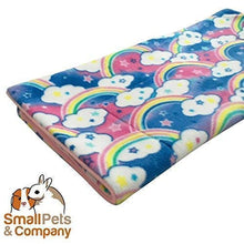 Load image into Gallery viewer, Guinea Pig Fleece Cage Liner for Midwest Habitat | Guinea Pig Bedding | Guinea Pig Fleece | Rainbows

