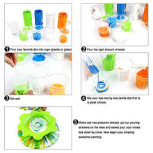 Load image into Gallery viewer, Acrylic Pouring Strainers, Angela&amp;Alex 5 PCS Flow Painting Tools Christmas DIY Kits Drawing Sets Flower Strainers Plastic Silicone Drain Basket Unique Pattern Train Art Supplies
