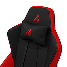 Load image into Gallery viewer, NITRO CONCEPTS S300 Gaming Chair - Inferno Red - Office Chair - Ergonomic - Cloth Cover - Up to 300 lbs Users - 90° to 135° Reclinable - Adjustable Height &amp; Armrests
