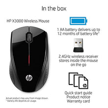Load image into Gallery viewer, HP Wireless Mouse X3000 G2 (28Y30AA, Black)
