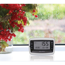 Load image into Gallery viewer, AcuRite Wireless Digital Rain Gauge with Self-Emptying Collector with Rainfall History, Alerts, and Current Date and Time (00899), Multicolor

