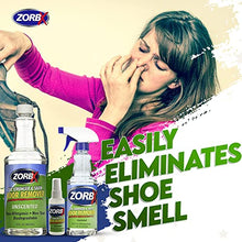 Load image into Gallery viewer, ZORBX Odor Eliminator Mega Bundle | Odor Remover (128 Oz), Spray Bottle (16 Oz), Value Pack (Pack of 3) and Pet Urine Odor &amp; Stain Remover (24 Oz).
