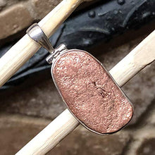 Load image into Gallery viewer, Natural Copper Nugget 925 Solid Sterling Silver Pendant 40mm
