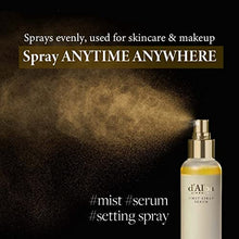 Load image into Gallery viewer, Dalba mist white truffle first spray serum mist, all-in-one hydrating glowing mist serum, avocado oil, sunflower seed oil, niacinamide, 3.38 fl oz
