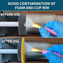 Load image into Gallery viewer, Tumbler Shields, Tumbler Shields for Epoxy Rims Protect The Cleanliness of The Cup Turner Foam While You are Making The Cup Turner, 7 Sizes, Cup Turner Kit
