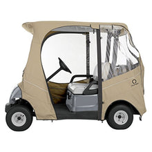 Load image into Gallery viewer, Classic Accessories Fairway Golf Cart FadeSafe Enclosure For Yamaha, Short Roof, Khaki
