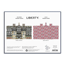 Load image into Gallery viewer, Liberty London Tudor Building 750 Piece Shaped Puzzle

