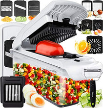 Load image into Gallery viewer, Fullstar Vegetable Chopper Dicer Mandoline Slicer - Food Chopper Vegetable Spiralizer Vegetable Slicer - Onion Chopper Salad Chopper Veggie Chopper Vegetable Cutter Food Slicer 11 Blades
