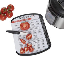 Load image into Gallery viewer, Instant Pot Official 11x14 Non-Slip Cutting Board With Cook Times – Black, 11x14-inch
