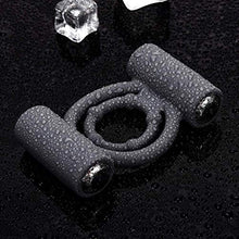 Load image into Gallery viewer, Silicone Double Penis Ring Men's Training Ring, Sexy Underwear Stimulator Cock Ring, Wearable Penis Training Device. Longer, Stronger, Erection, Enhanced Sex Toys, Men and Women, Sunglasses
