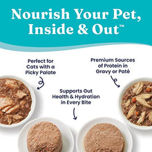 Load image into Gallery viewer, Solid Gold Wet Cat Food Variety Pack - Wet Cat Food Pate &amp; Shreds in Gravy Recipes - Made with Real Chicken, Tuna &amp; Mackerel for Sensitive Stomach &amp; Immune Health - Canned Cat Food 12 Pack
