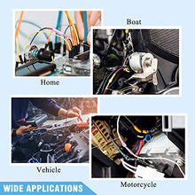 Load image into Gallery viewer, 260 PCS Heat Shrink Wire Connectors Sopoby Electrical Terminals Kit Waterproof Marine Crimp Connector Assortment - Ring Fork Spade Butt Splices
