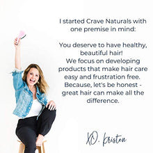 Load image into Gallery viewer, Crave Naturals Glide Thru Detangling Brush for Adults &amp; Kids Hair. Detangler Hairbrush for Natural, Curly, Straight, Wet or Dry Hair. Hair Brushes for Women. Styling Brush (Turquoise)
