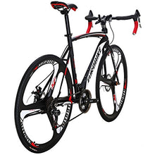 Load image into Gallery viewer, EUROBIKE Road Bike TSM550 Bike 21 Speed Dual Disc Brake 54CM 700C 3-Spoke Wheels Road Bicycle
