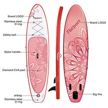 Load image into Gallery viewer, FBSPORT 10'6'' Premium Inflatable Stand Up Paddle Board, Yoga Board with Durable SUP Accessories &amp; Carry Bag | Wide Stance, Surf Control, Non-Slip Deck, Leash, Paddle and Pump for Youth &amp; Adult
