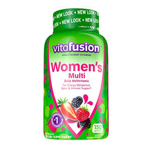 Load image into Gallery viewer, Vitafusion Women's Gummy Vitamins, Mixed Berries, 150 Count
