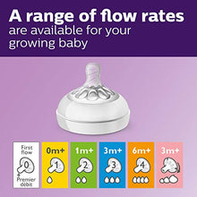 Load image into Gallery viewer, Philips Avent Natural Baby Bottle, Clear, 9oz, 4pk, SCF013/47
