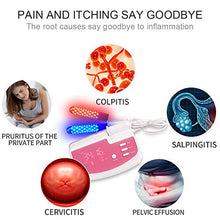 Load image into Gallery viewer, KTS Gynecological Treatment Vaginal Rejuvenation Wand Feminine Care Device Using Red Bule Lights
