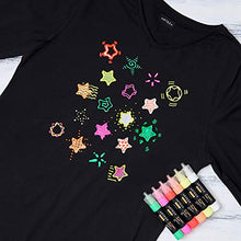 Load image into Gallery viewer, Arteza 3D Fabric Paint, Set of 30, Metallic &amp; Glitter Colors, 1oz Tubes, Glow-in-The-Dark &amp; Vibrant Shades, Textile Paint for Clothing, Accessories, Ceramic &amp; Glass
