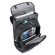 Load image into Gallery viewer, Solo New York Metropolitan 16 Inch Laptop Backpack with Removable Sleeve, Black/Grey
